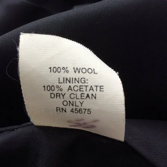 Collectibles Vintage Black Career Dress Size 4 - Picture 5 of 6